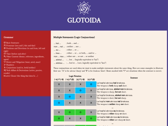 grammar/conjunctions screenshot