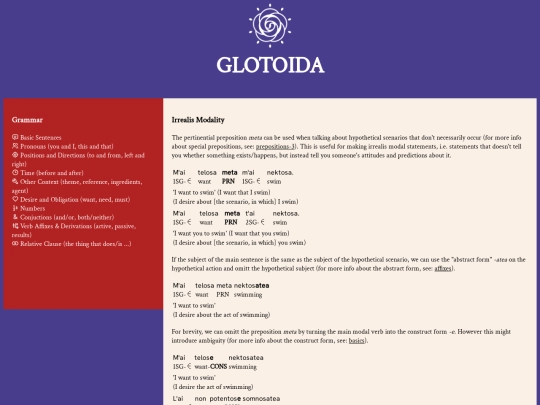 grammar/modality screenshot