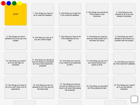 Project Board Game screenshot