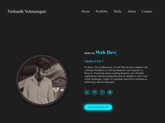 Nishanthvelmurugan-portfolio-8957780 screenshot
