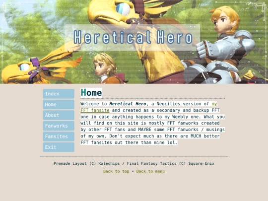 home screenshot