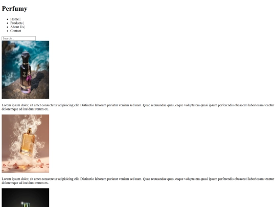 perfume sample/starter screenshot
