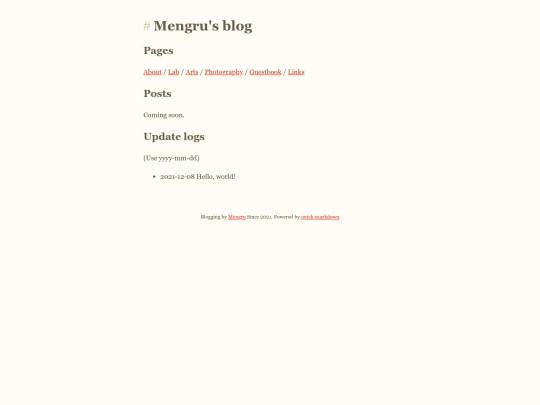 blog screenshot