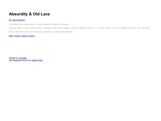 2024/absurdity__old_lace screenshot