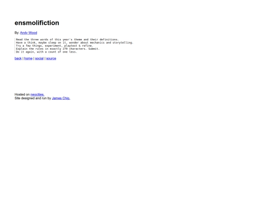 2025/ensmolifiction screenshot