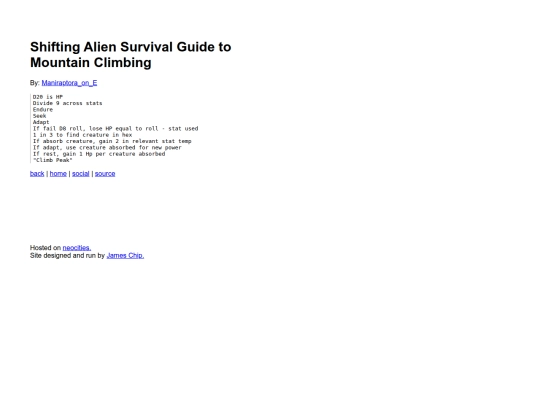 2025/shifting_alien_survival_guide_to_mountain_climbing screenshot
