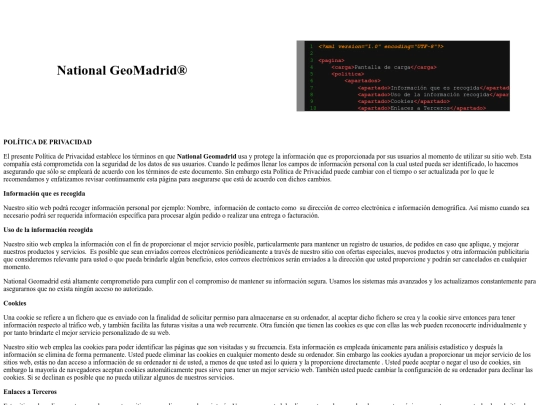 Subpáginas/Cookies/politica screenshot