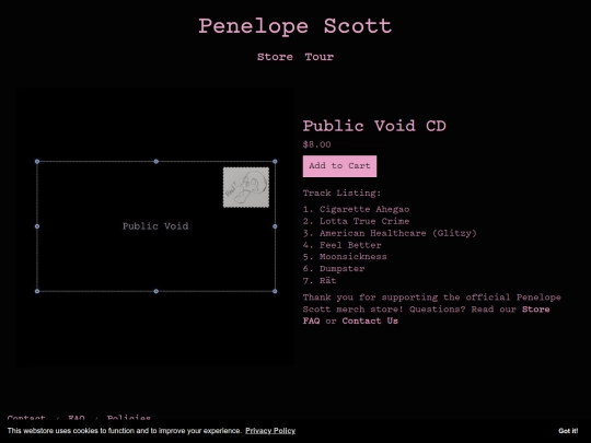 public-void-cd screenshot