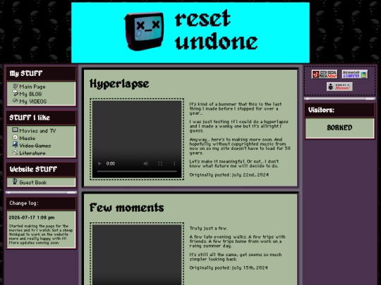 videos screenshot
