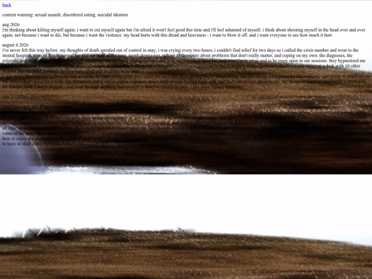 writings screenshot