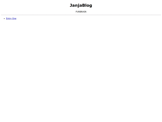 blog screenshot