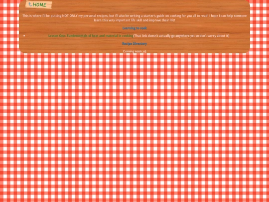 recipes screenshot