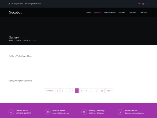 pages/gallery screenshot