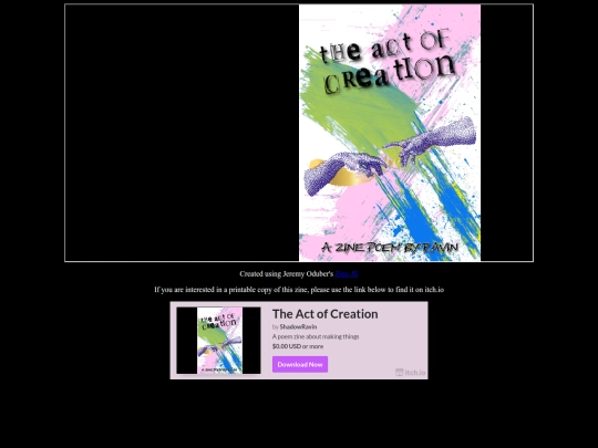 CreationDigital/CreationZine screenshot