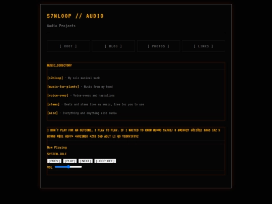 audio screenshot