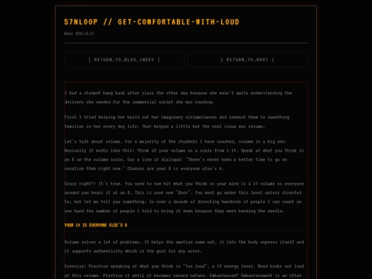 blog/2-27-2026-get-comfortable-with-loud screenshot