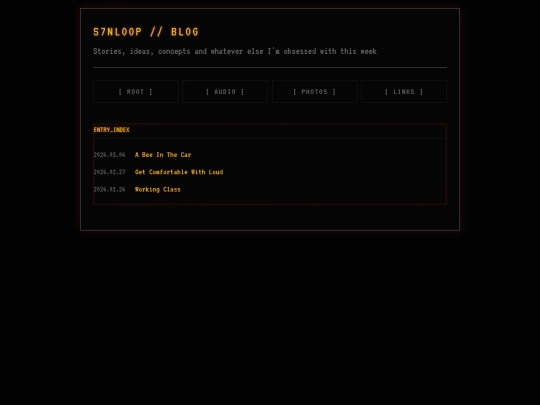 blog screenshot
