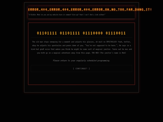not_found screenshot