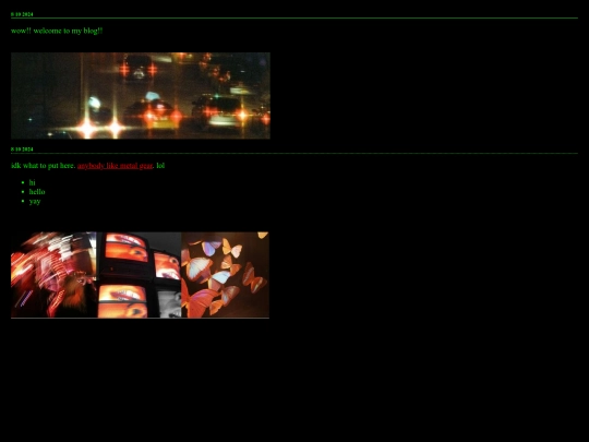 blog screenshot
