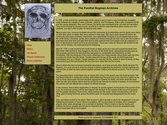 history screenshot