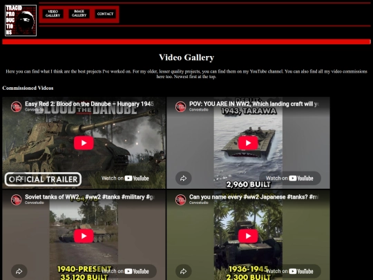videogallery screenshot