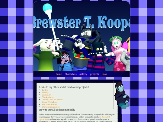Links screenshot