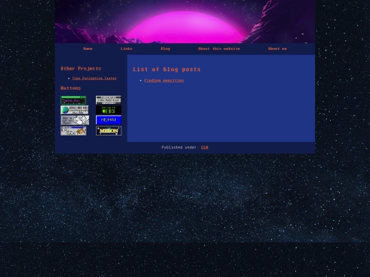 blog screenshot