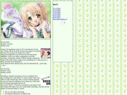 V3/blogg screenshot