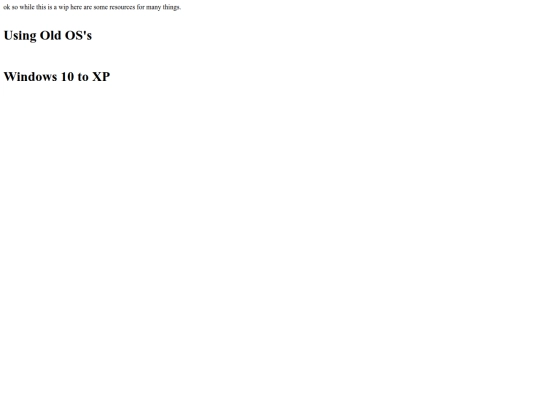 resources screenshot