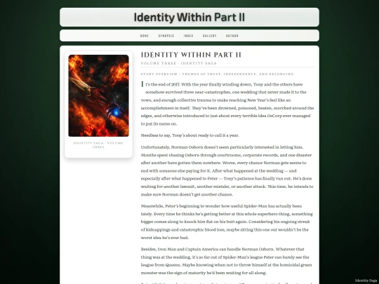 IdentityWithinWIP/synopsis screenshot