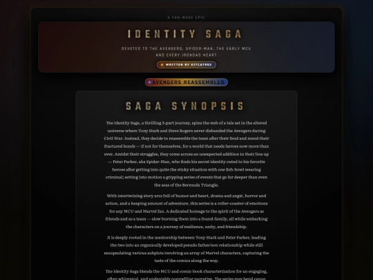 Sagasynopsis screenshot