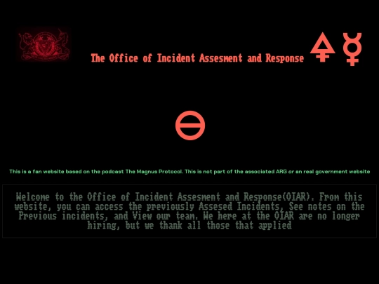 OIARmain screenshot