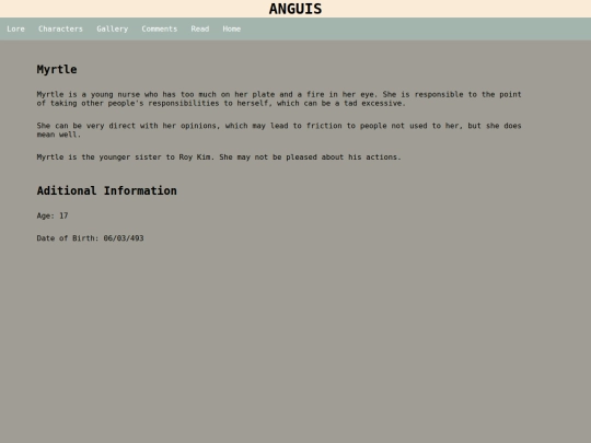 Anguis/Characters/Myr screenshot