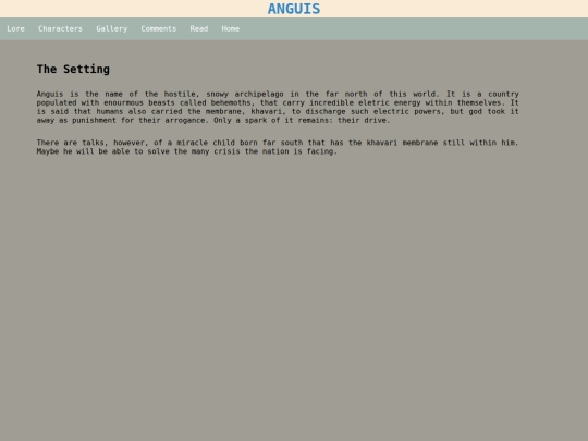 Anguis/Lore screenshot