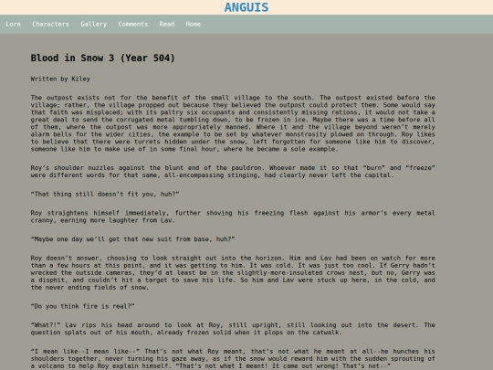 Anguis/Read/Bns3 screenshot