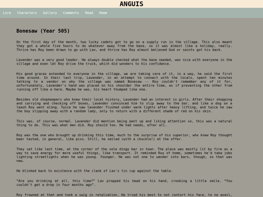 Anguis/Read/Bonesaw screenshot