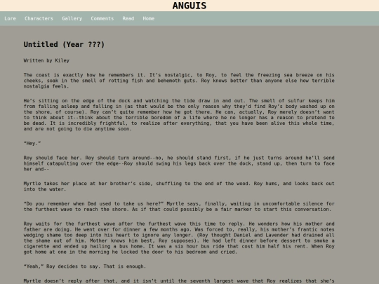 Anguis/Read/Untitled screenshot