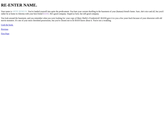 artie's little adventure!.html/3 screenshot