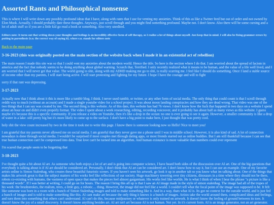 philosophy screenshot