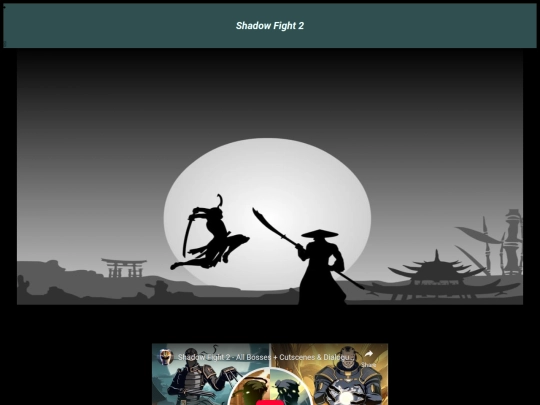 Shadow Fight 2/Homepage screenshot