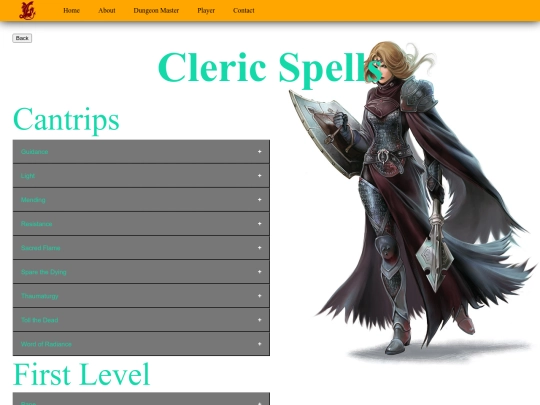 PlayerResources/cleric screenshot
