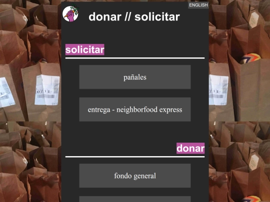 es/donar-solicitar screenshot