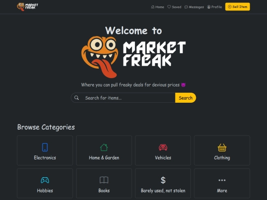 marketfreak screenshot