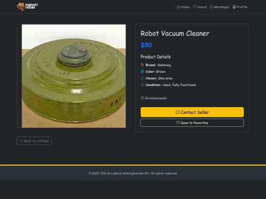 marketfreak/pages/vacuum screenshot