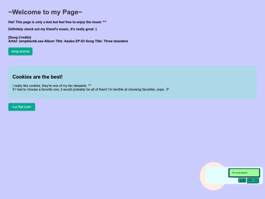 test screenshot