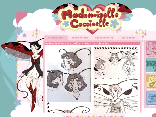 presentation/mllecoccinelle_galerie screenshot