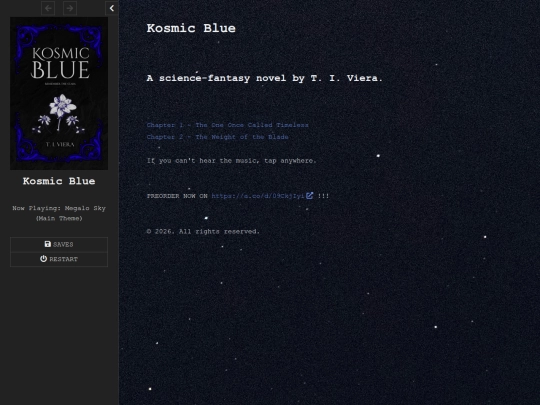 Stories/kosmicblueinteractive screenshot
