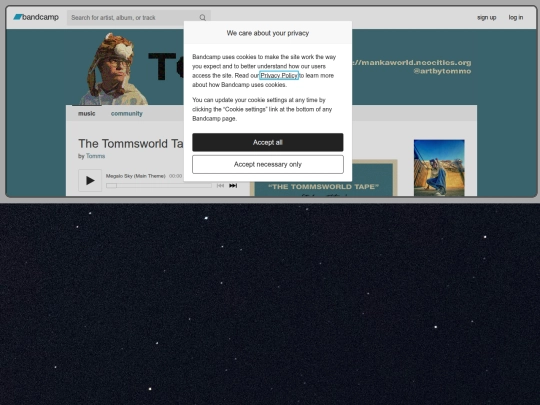 bandcamp screenshot