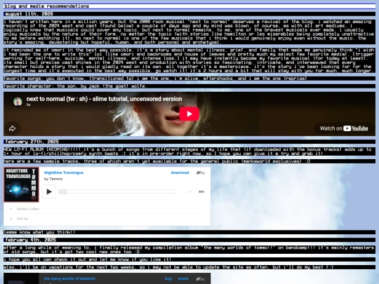 blog screenshot