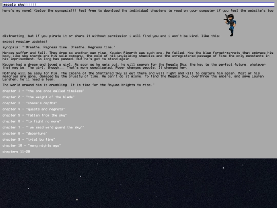 megalo sky novel screenshot